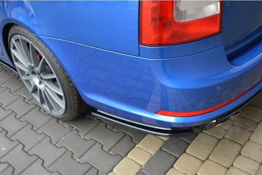 Maxton Design Heckdiffusor für Skoda Octavia RS 2 II 1Z Facelift Kombi Hochglanz schwarz – Ansicht 1