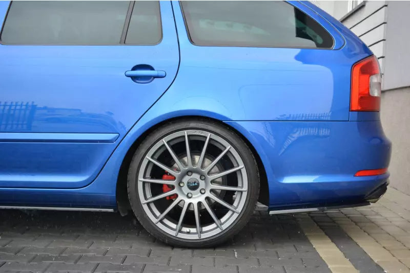 Maxton Design Heckdiffusor für Skoda Octavia RS 2 II 1Z Facelift Kombi Hochglanz schwarz – Ansicht 2