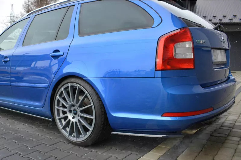 Maxton Design Heckdiffusor für Skoda Octavia RS 2 II 1Z Facelift Kombi Hochglanz schwarz – Ansicht 3