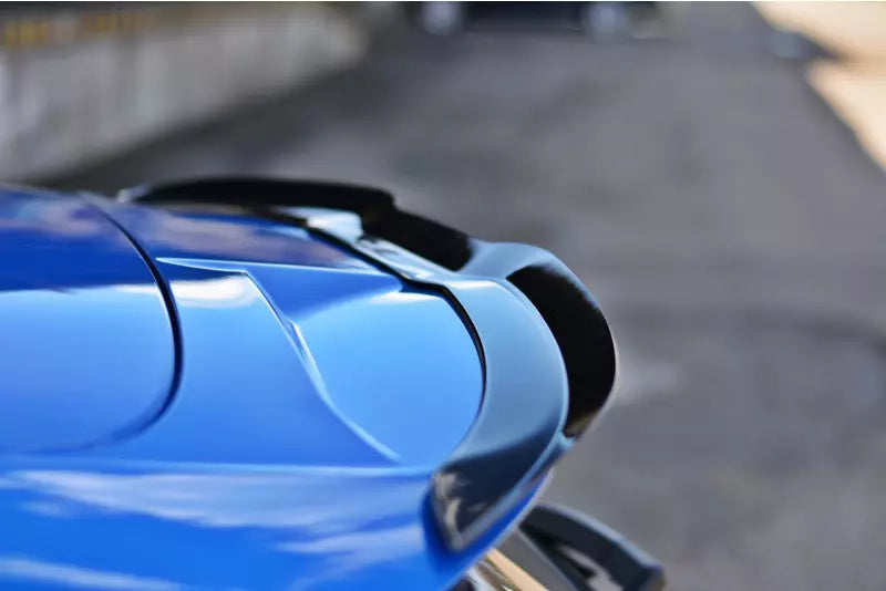 Maxton Design Heckspoiler Lippe V.2 für Ford Focus ST-Line Mk4 Hochglanz schwarz – Ansicht 2