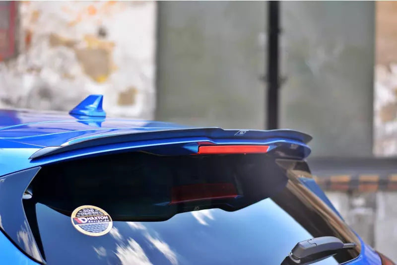 Maxton Design Heckspoiler Lippe V.2 für Ford Focus ST-Line Mk4 Hochglanz schwarz – Ansicht 3