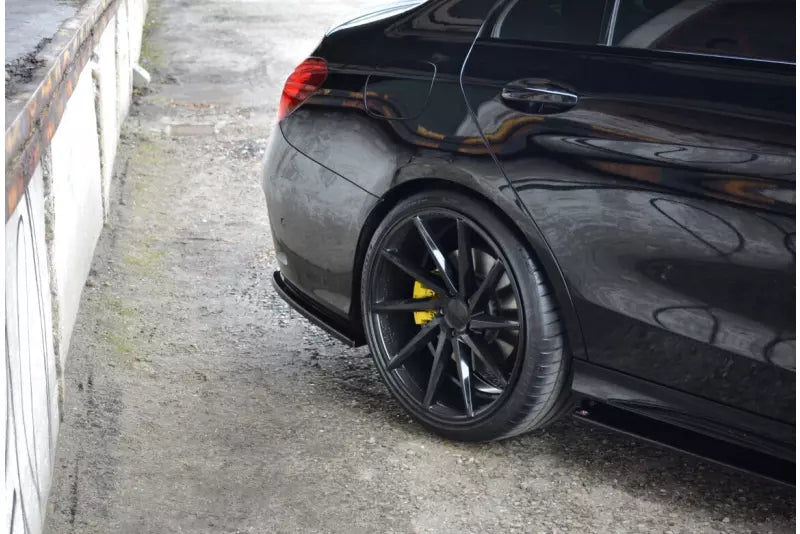 Maxton Design Diffusor Flaps V.1 für Mercedes AMG C 43 Limousine W205 Facelift Hochglanz schwarz – Ansicht 2