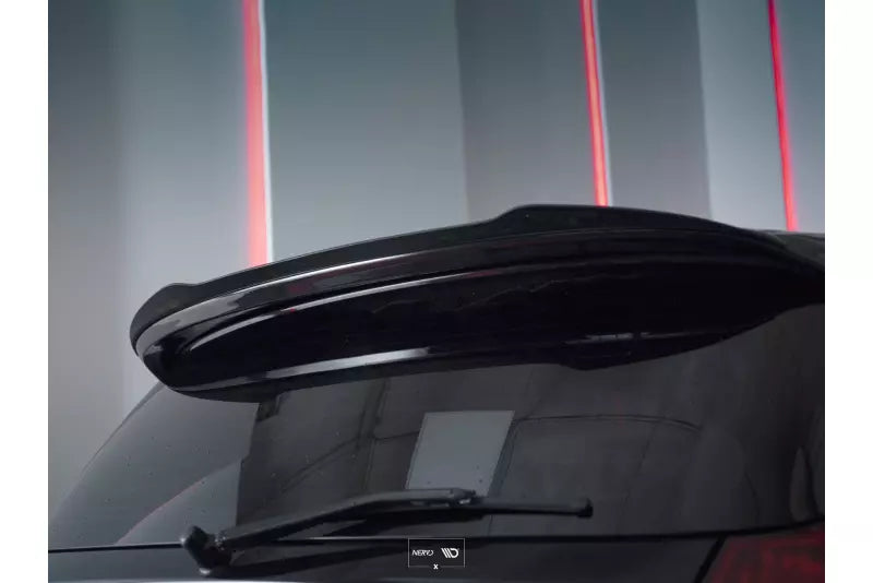 Maxton Design Heckspoiler Lippe für BMW 1er E81 / E87 Facelift mit Aero Spoiler Hochglanz schwarz – Ansicht 1