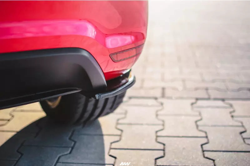 Maxton Design Diffusor Flaps für VW Polo 5 GTI 6R vor Facelift Hochglanz schwarz – Ansicht 1