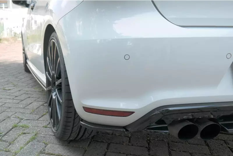 Maxton Design Diffusor Flaps für VW Polo WRC Mk5 Hochglanz schwarz – Ansicht 2