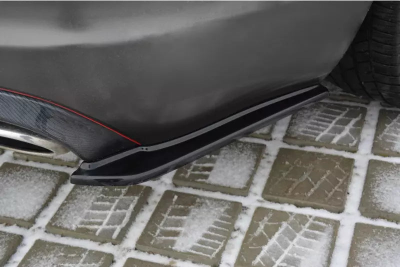 Maxton Design Diffusor Flaps für Jaguar XF X250 Hochglanz schwarz – Ansicht 1