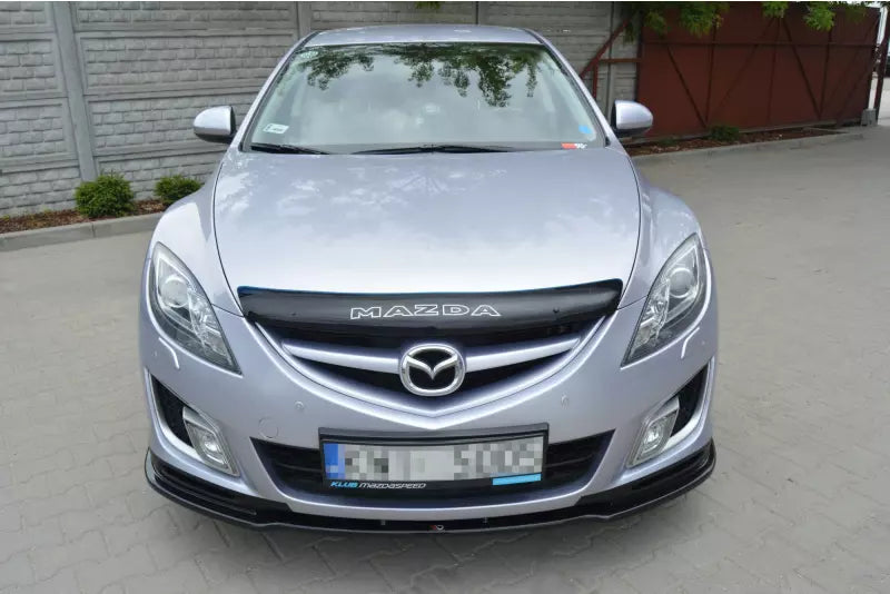 Maxton Design Frontlippe für Mazda 6 Mk2 vor Facelift Hochglanz schwarz – Ansicht 2