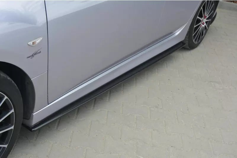 Maxton Design Seitenschweller (Paar) für Mazda 6 Mk2 vor Facelift Hochglanz schwarz – Ansicht 2