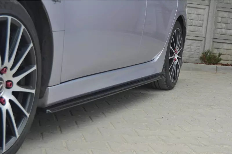 Maxton Design Seitenschweller (Paar) für Mazda 6 Mk2 vor Facelift Hochglanz schwarz – Ansicht 3
