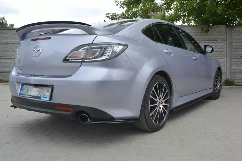 Maxton Design Seitenschweller (Paar) für Mazda 6 Mk2 vor Facelift Hochglanz schwarz – Ansicht 4