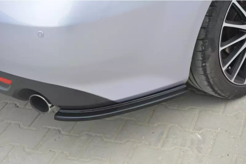 Maxton Design Diffusor Flaps für Mazda 6 Mk2 vor Facelift Hochglanz schwarz – Ansicht 1
