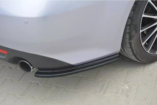 Maxton Design Diffusor Flaps für Mazda 6 Mk2 vor Facelift Hochglanz schwarz – Ansicht 1