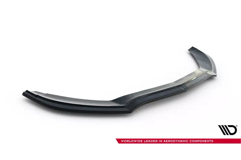 Maxton Design Frontlippe V.1 für Mercedes C-Klasse W205 Coupe AMG-Line Hochglanz schwarz – Ansicht 4