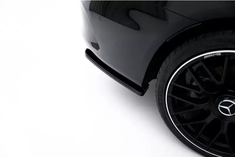 Maxton Design Diffusor Flaps für Mercedes C-Klasse W205 Coupe AMG-Line Hochglanz schwarz – Ansicht 2