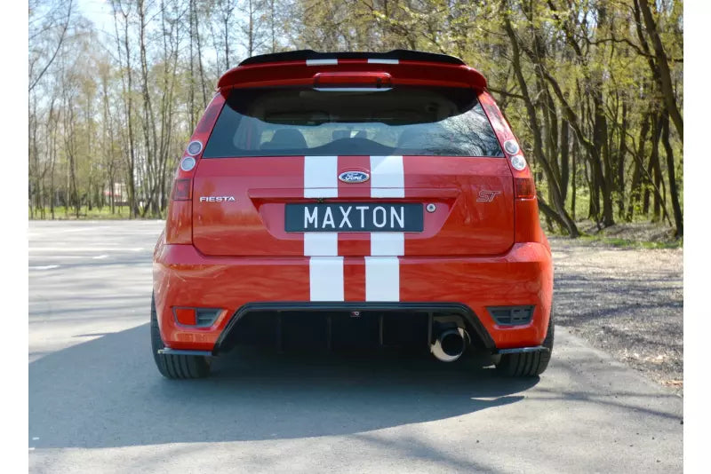 Maxton Design Diffusor Flaps für Ford Fiesta ST Mk6 Hochglanz schwarz – Ansicht 2