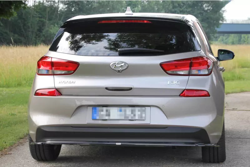 Maxton Design Heckdiffusor für Hyundai I30 Mk3 Hatchback Hochglanz schwarz – Ansicht 2