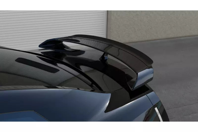 Maxton Design Heckspoiler Lippe für Nissan GT-R R35 vor Facelift Hochglanz schwarz – Ansicht 1