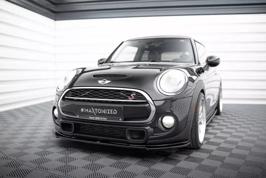 Maxton Design Frontlippe für Mini Cooper S Mk3 (F56) Hochglanz schwarz – Ansicht 1