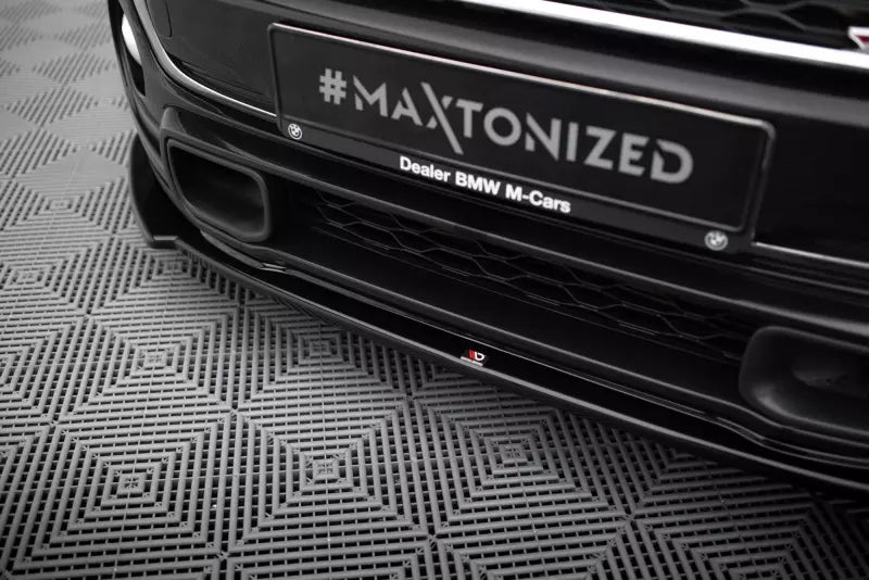 Maxton Design Frontlippe für Mini Cooper S Mk3 (F56) Hochglanz schwarz – Ansicht 3