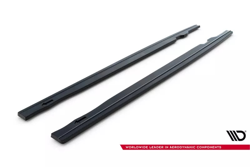 Maxton Design Seitenschweller (Paar) für Mini Cooper S Mk3 (F56) Hochglanz schwarz – Ansicht 2