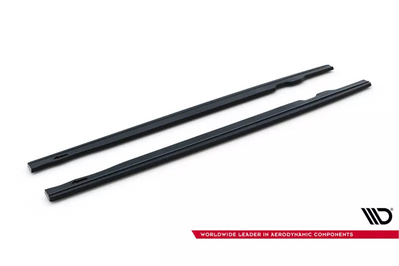 Maxton Design Seitenschweller (Paar) für Mini Cooper S Mk3 (F56) Hochglanz schwarz – Ansicht 3