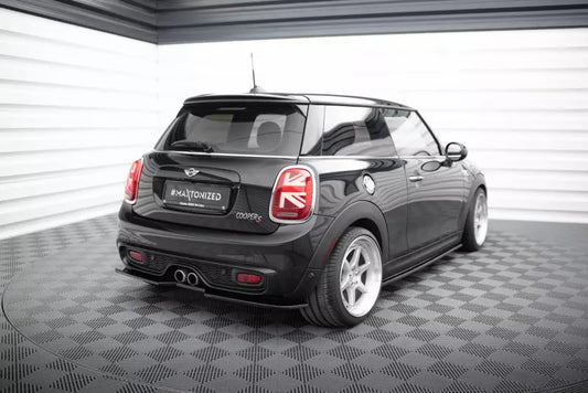 Maxton Design Heckdiffusor für Mini Cooper S Mk3 (F56) Hochglanz schwarz – Ansicht 1