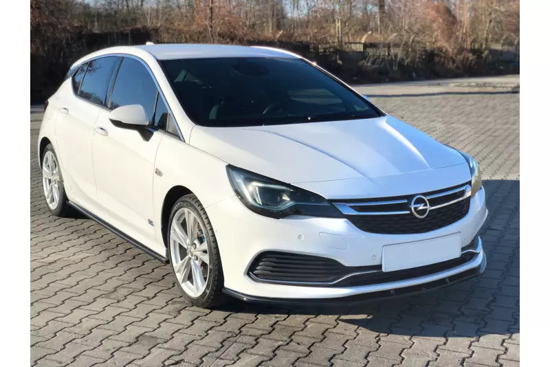 Maxton Design Frontlippe V.1 für Opel Astra K OPC-Line Hochglanz schwarz – Ansicht 3
