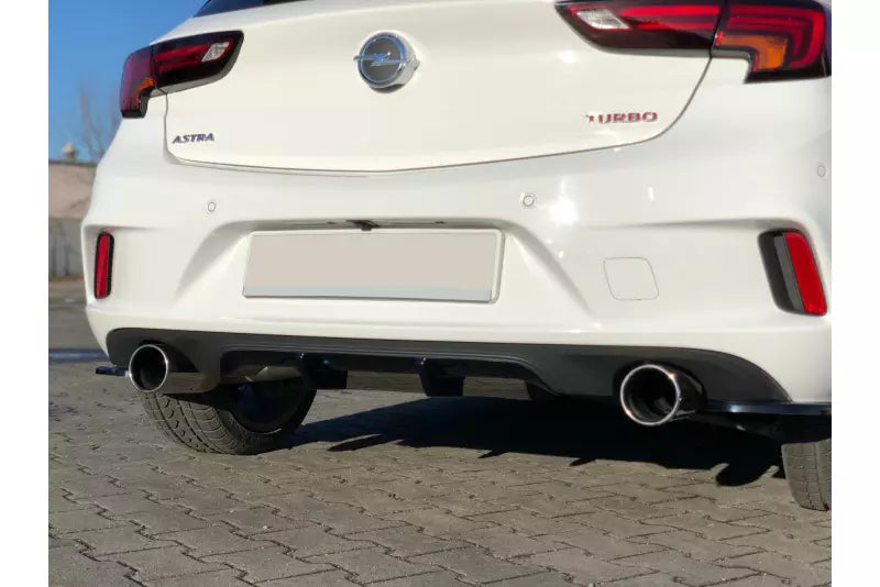 Maxton Design Diffusor Flaps für Opel Astra K OPC-Line Hochglanz schwarz – Ansicht 2