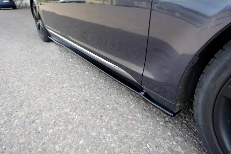 Maxton Design Seitenschweller (Paar) für Lexus GS 300 Mk3 Hochglanz schwarz – Ansicht 2