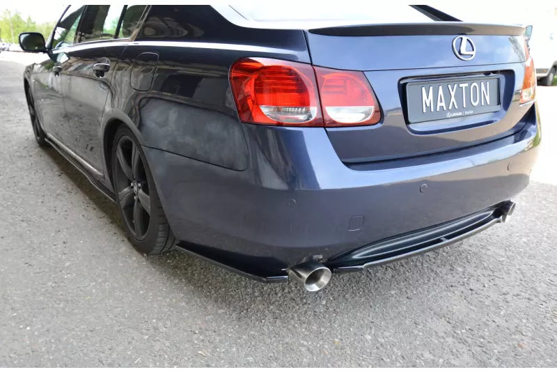 Maxton Design Diffusor Flaps für Lexus GS 300 Mk3 Hochglanz schwarz – Ansicht 1