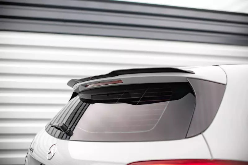 Maxton Design Heckspoiler Lippe für Mercedes A-Klasse W176 Hochglanz schwarz – Ansicht 1