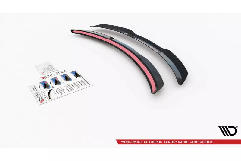 Maxton Design Heckspoiler Lippe für Mercedes A-Klasse W176 Hochglanz schwarz – Ansicht 4
