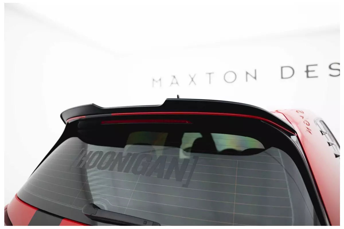 Maxton Design Heckspoiler-Lippe V.2 für VW Golf 7 GTI / GTD / R / R-Line / TCR – Hochglanz schwarz – Ansicht 1