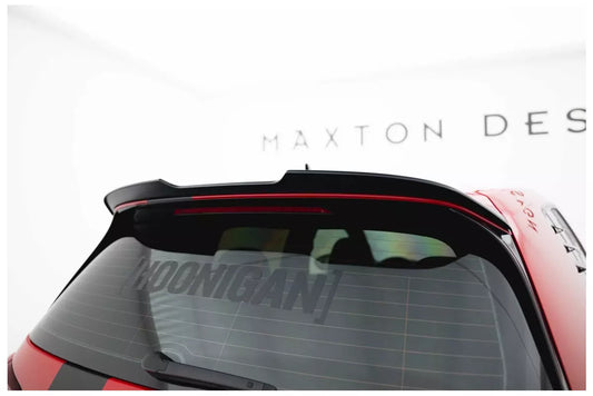 Maxton Design Heckspoiler-Lippe V.2 für VW Golf 7 GTI / GTD / R / R-Line / TCR – Hochglanz schwarz – Ansicht 1